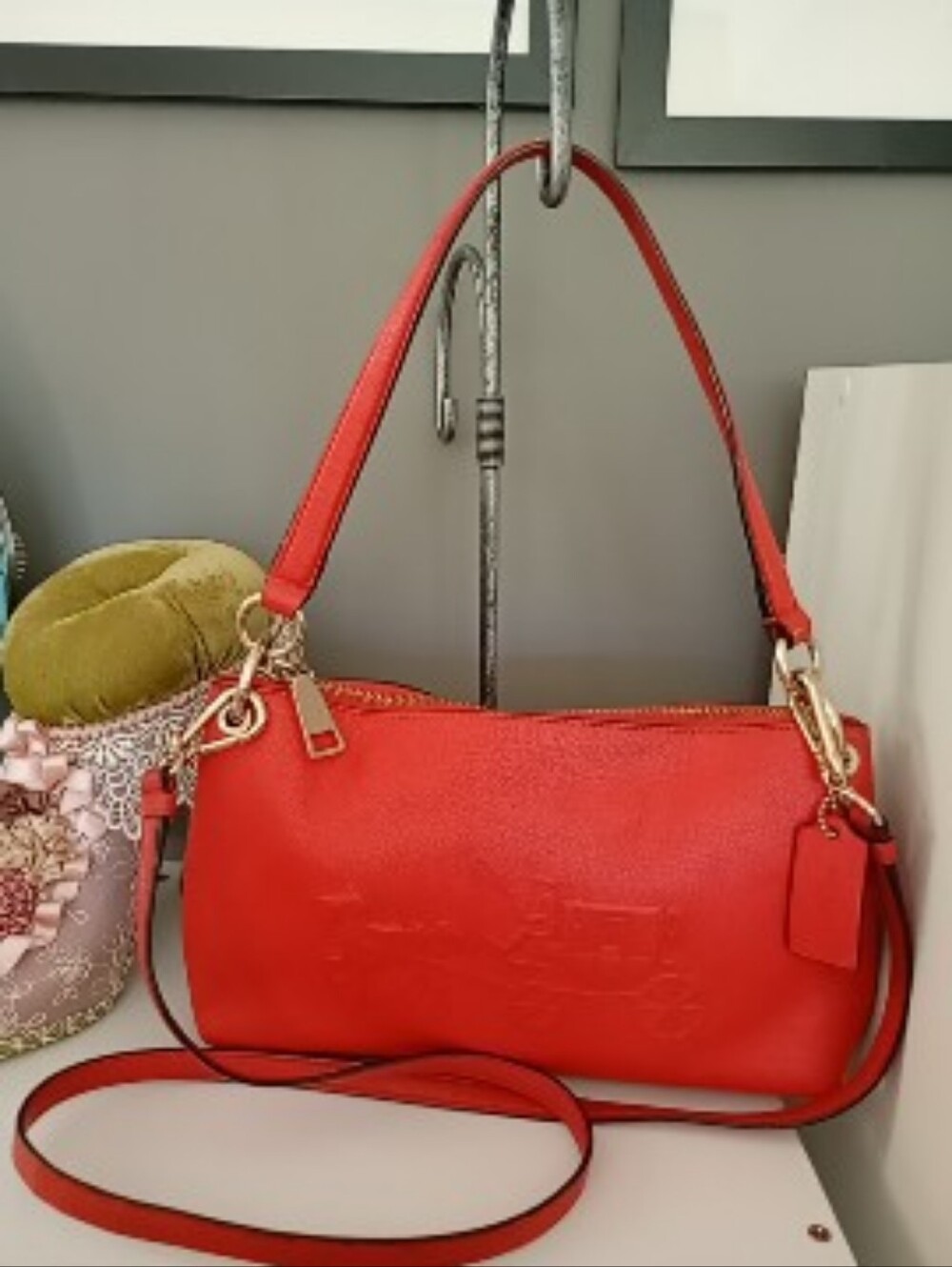 Coach | Horse + Carriage Leather Shoulder Bag
